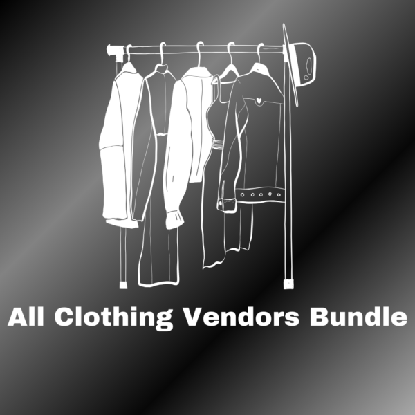 All Clothing Vendors Bundle